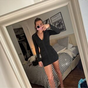 White Fox Boutique Elegant Black Mini Dress